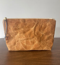 Load image into Gallery viewer, Waxed Canvas Zipper Pouch